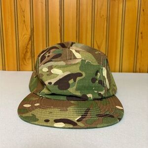 Camouflage 5-Panel Camp Cap